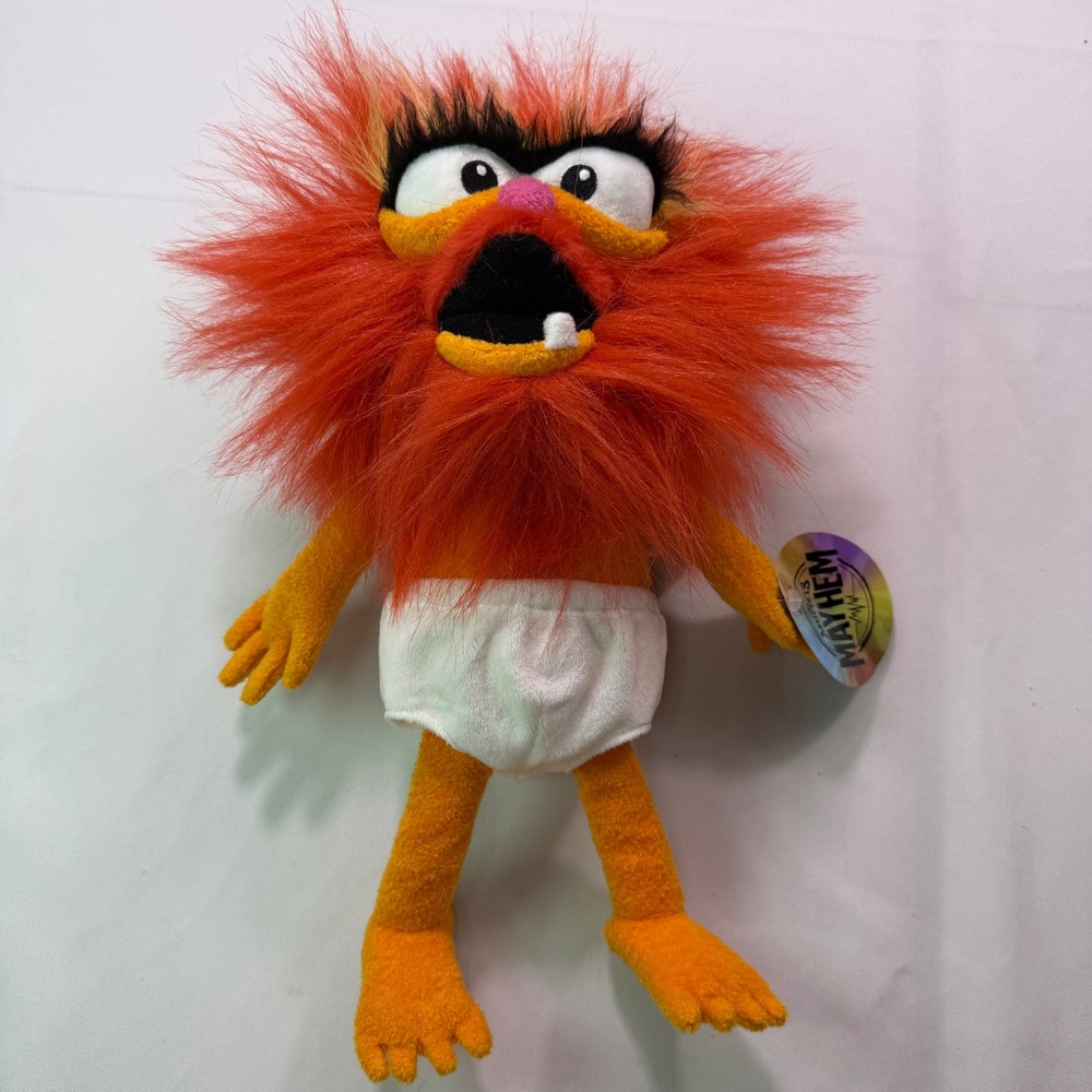 Disney Muppets Mayhem Animal Plush Muppets Studio Exclusive Baby Drummer 12"